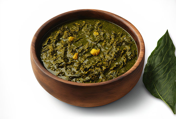 Spinach and mustard greens blend.